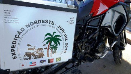 Adesivo da Expedição Nordeste 2016